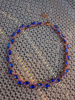 Collana Gilda versione Violet e Zaffiro pronto consegna
