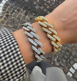 Bracciale Maxi Catena Zirconata