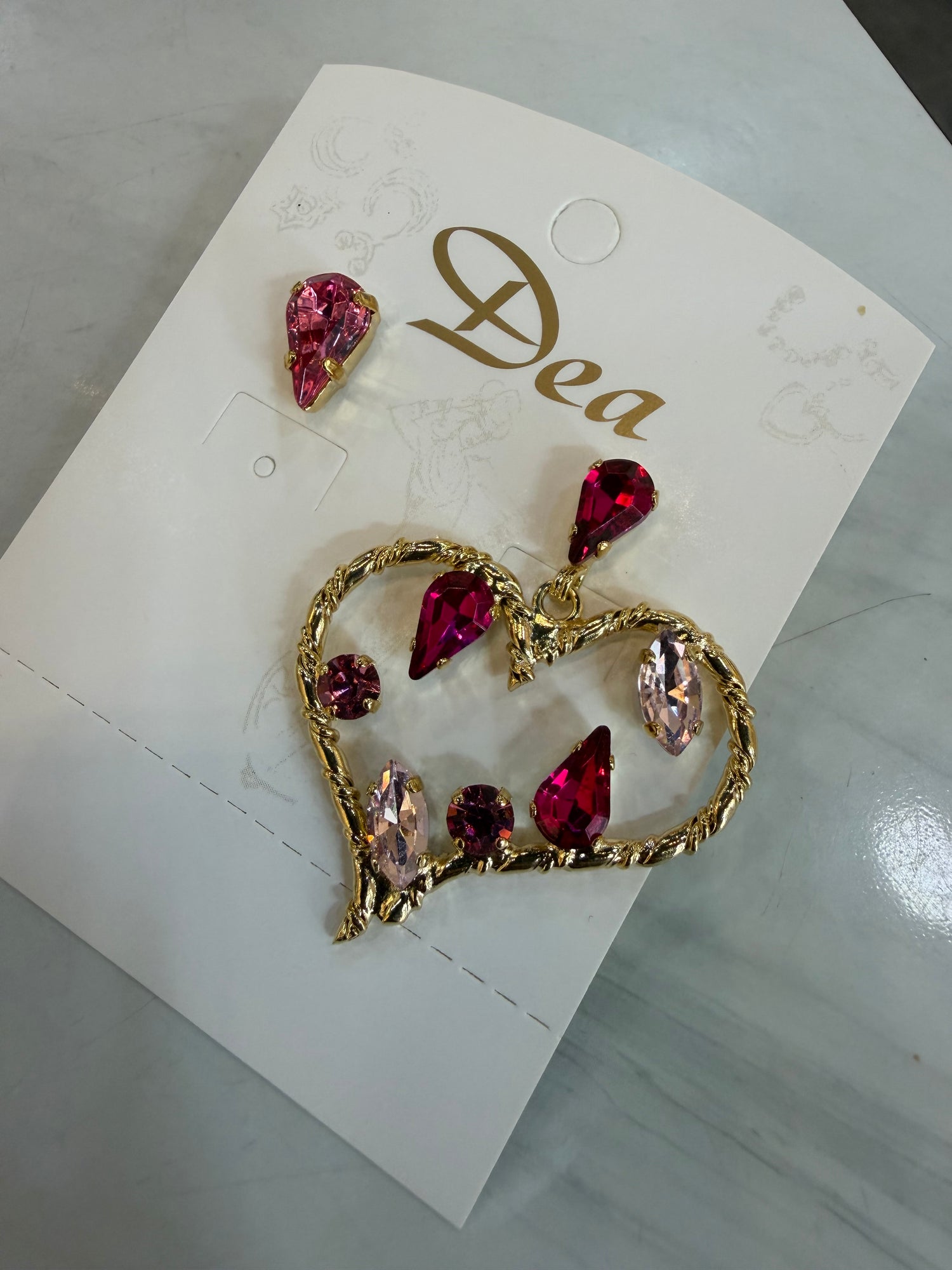 Orecchini Mono Heart