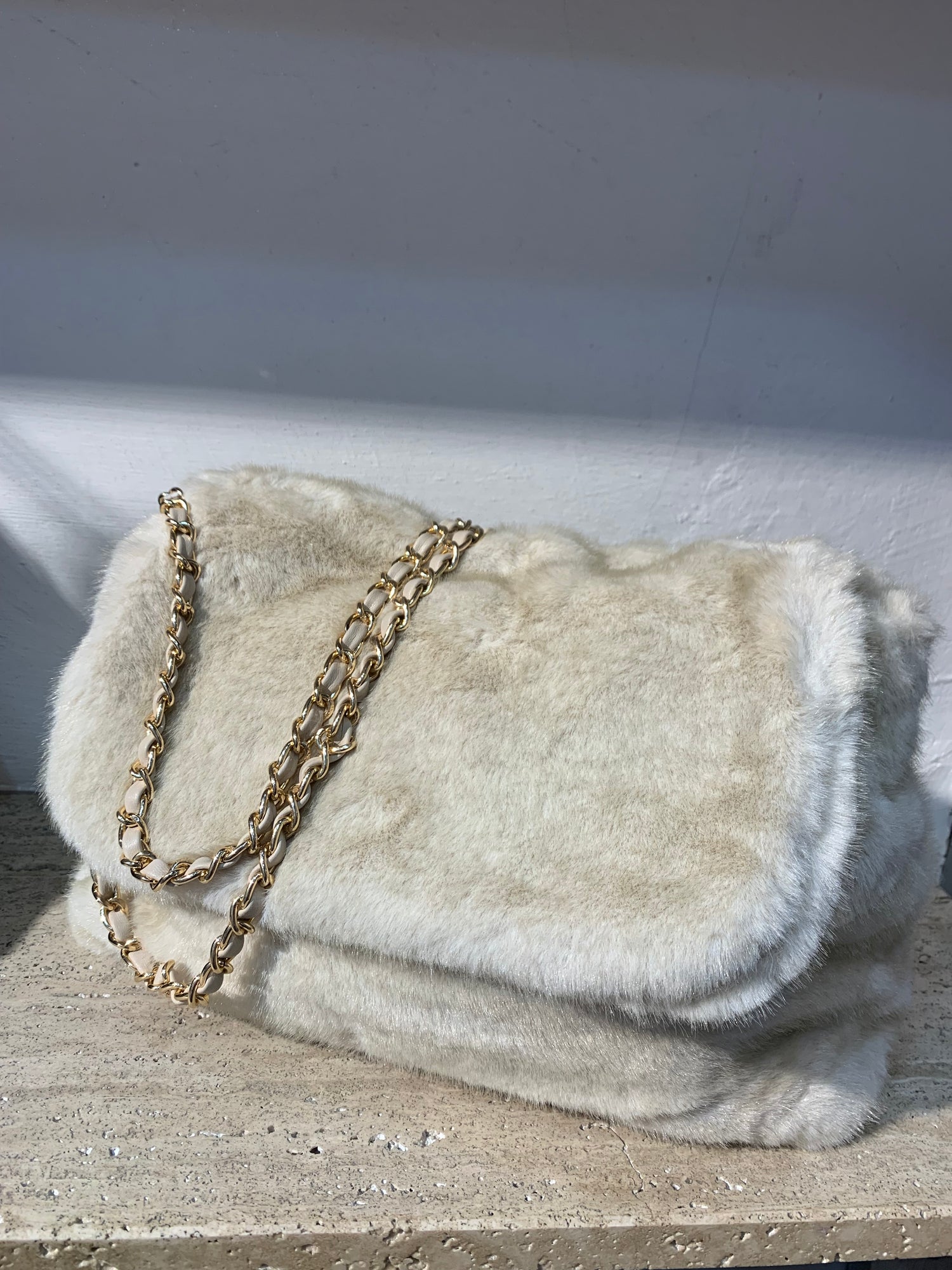 Borsa Pelliccia sintetica