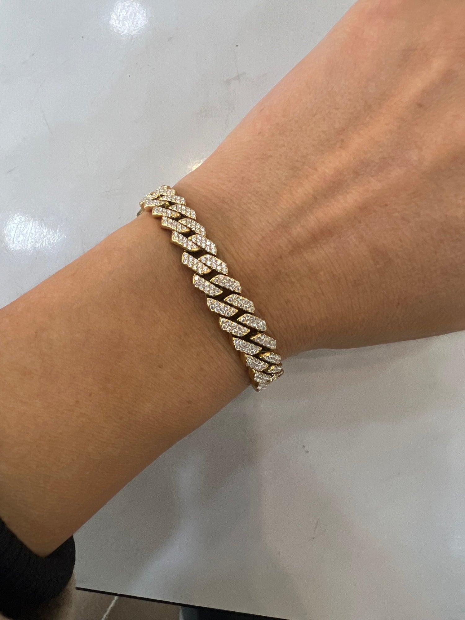 Bracciale Catena Zirconata