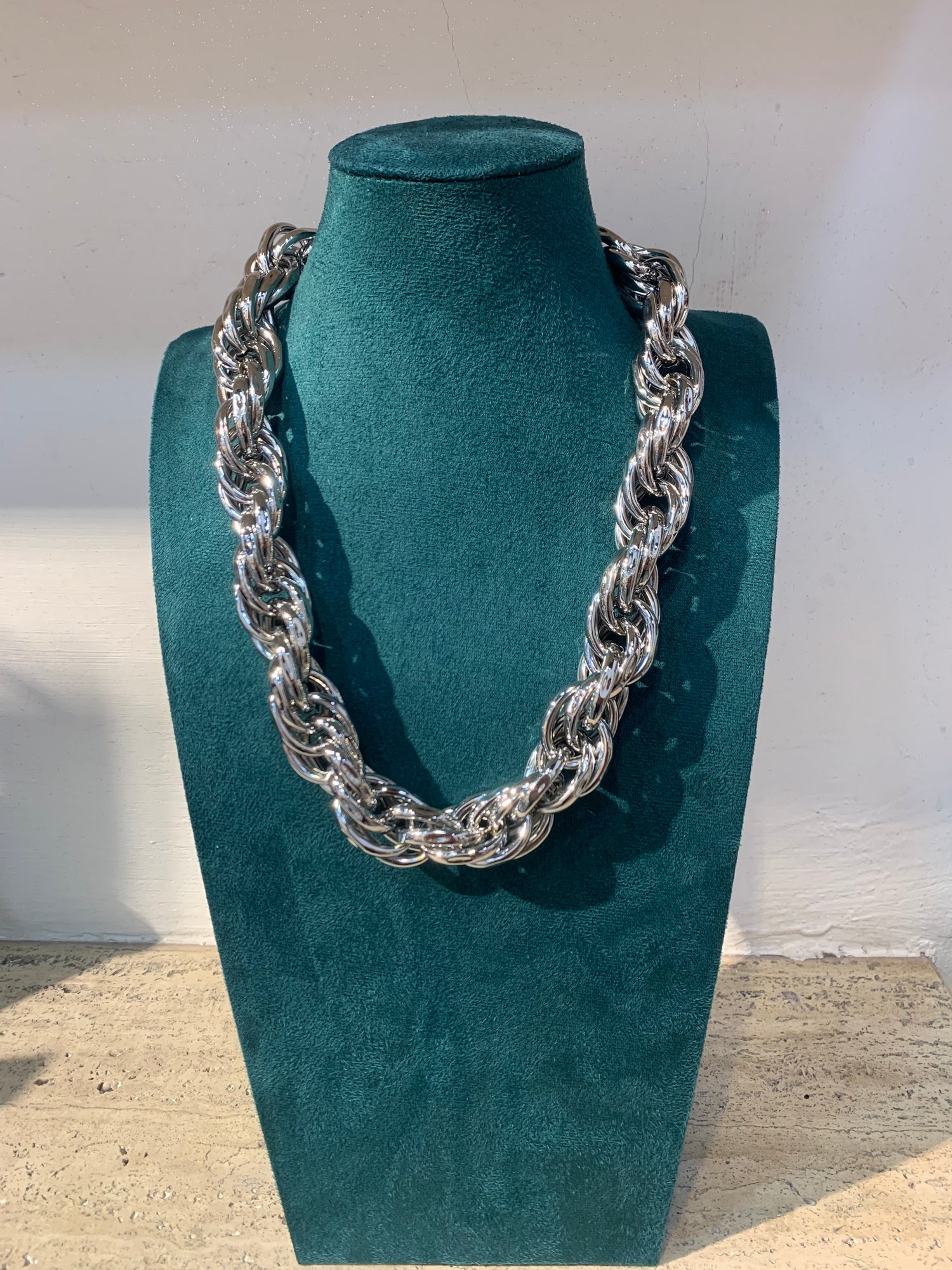 Collana Intrecciata Super Bombata