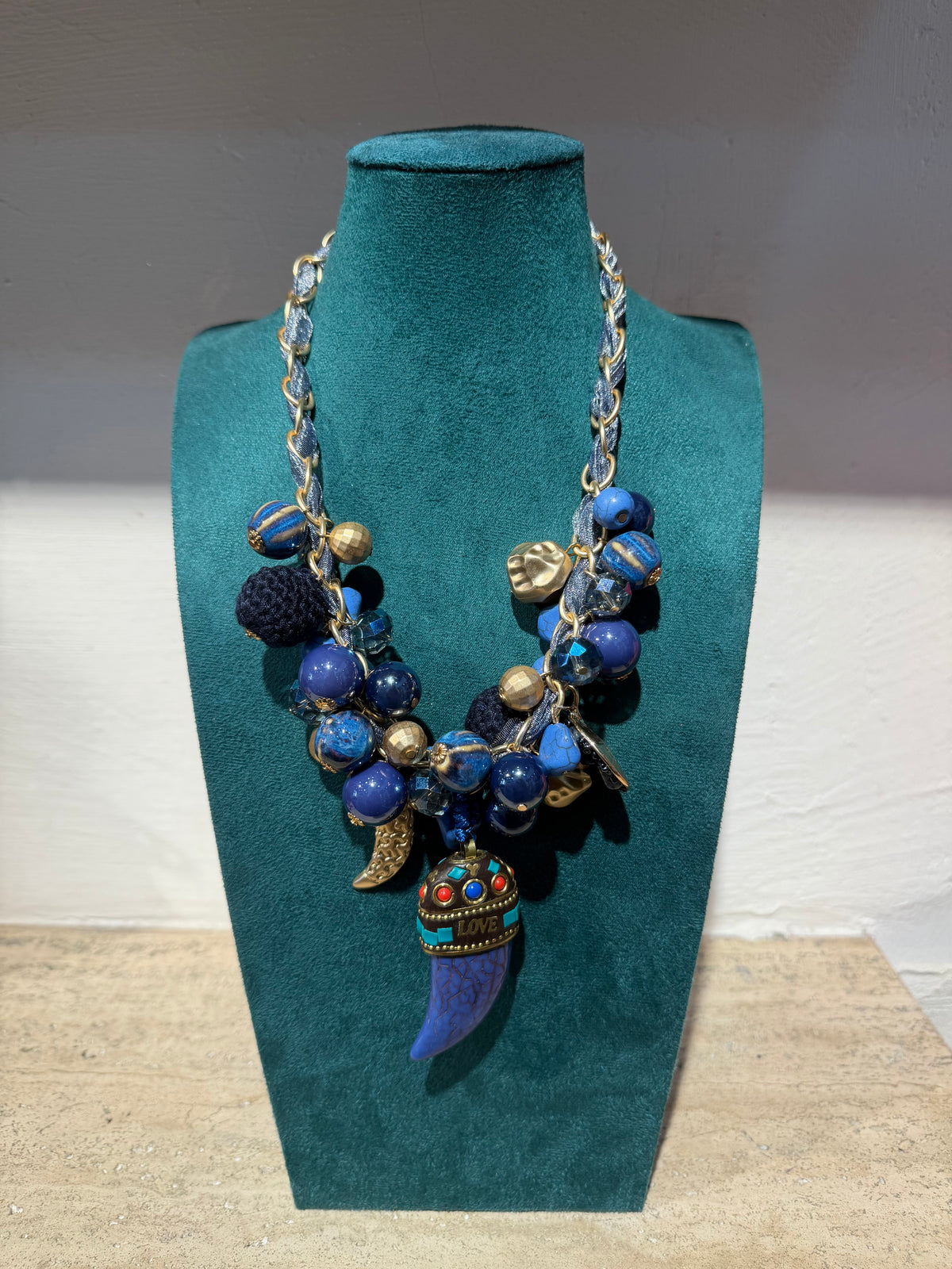 Collana "Love & Charm" con Cornetto Portafortuna