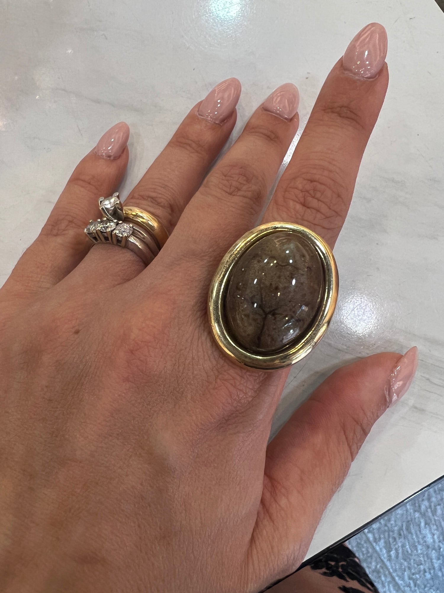 Anello Greta ovale