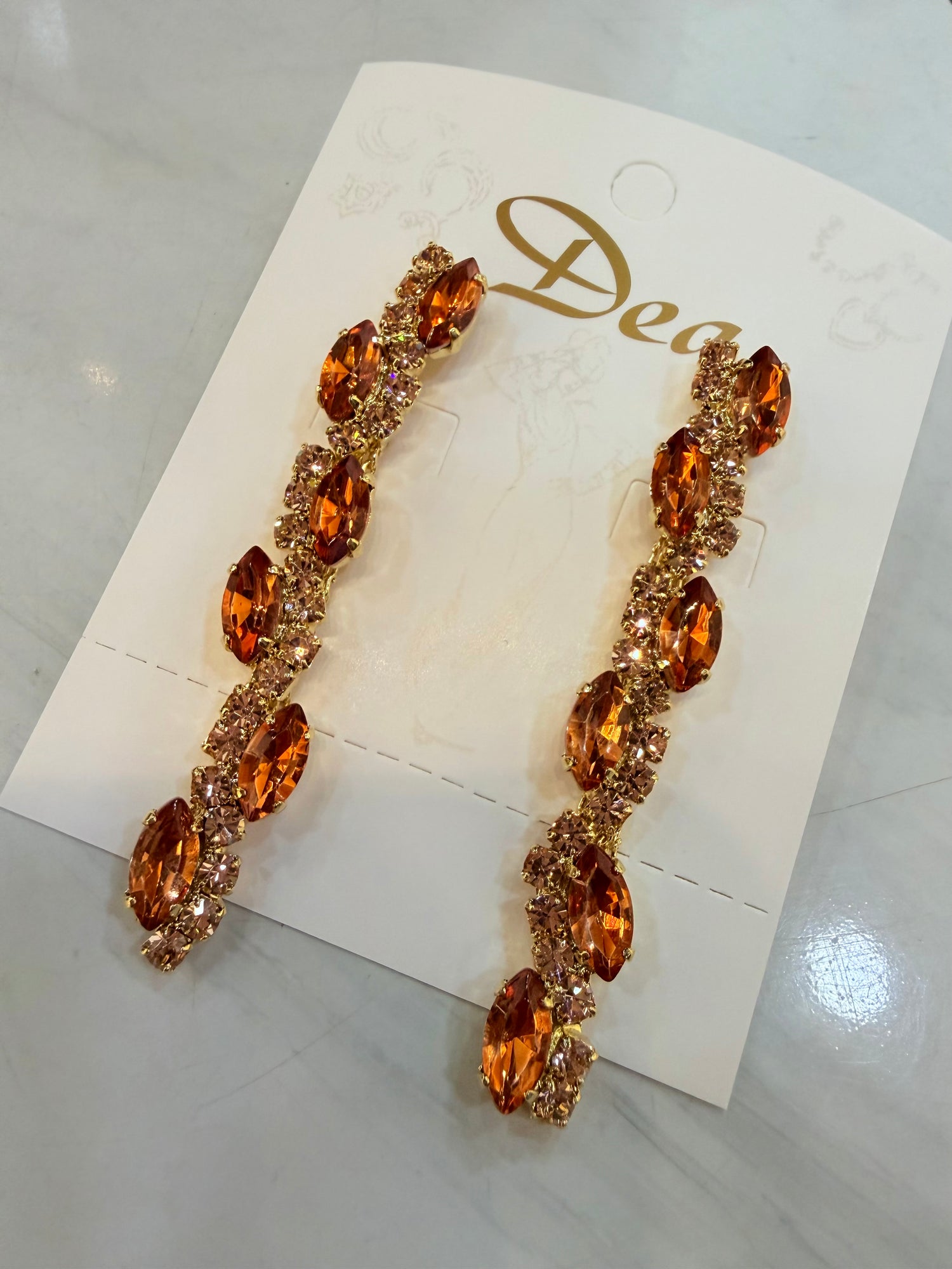Orecchini Gilda Versione Arancio