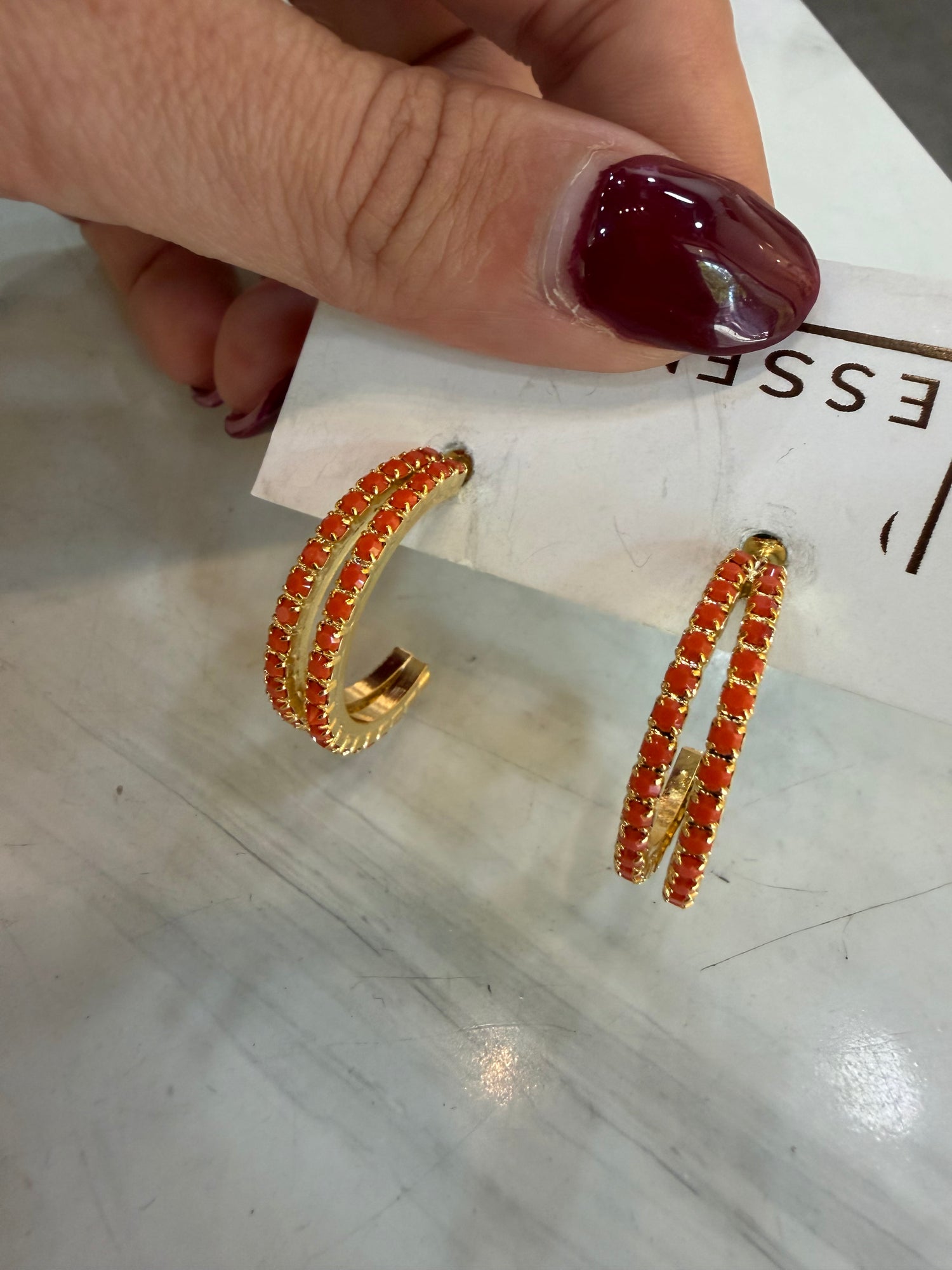 Doppio Cerchio Strass