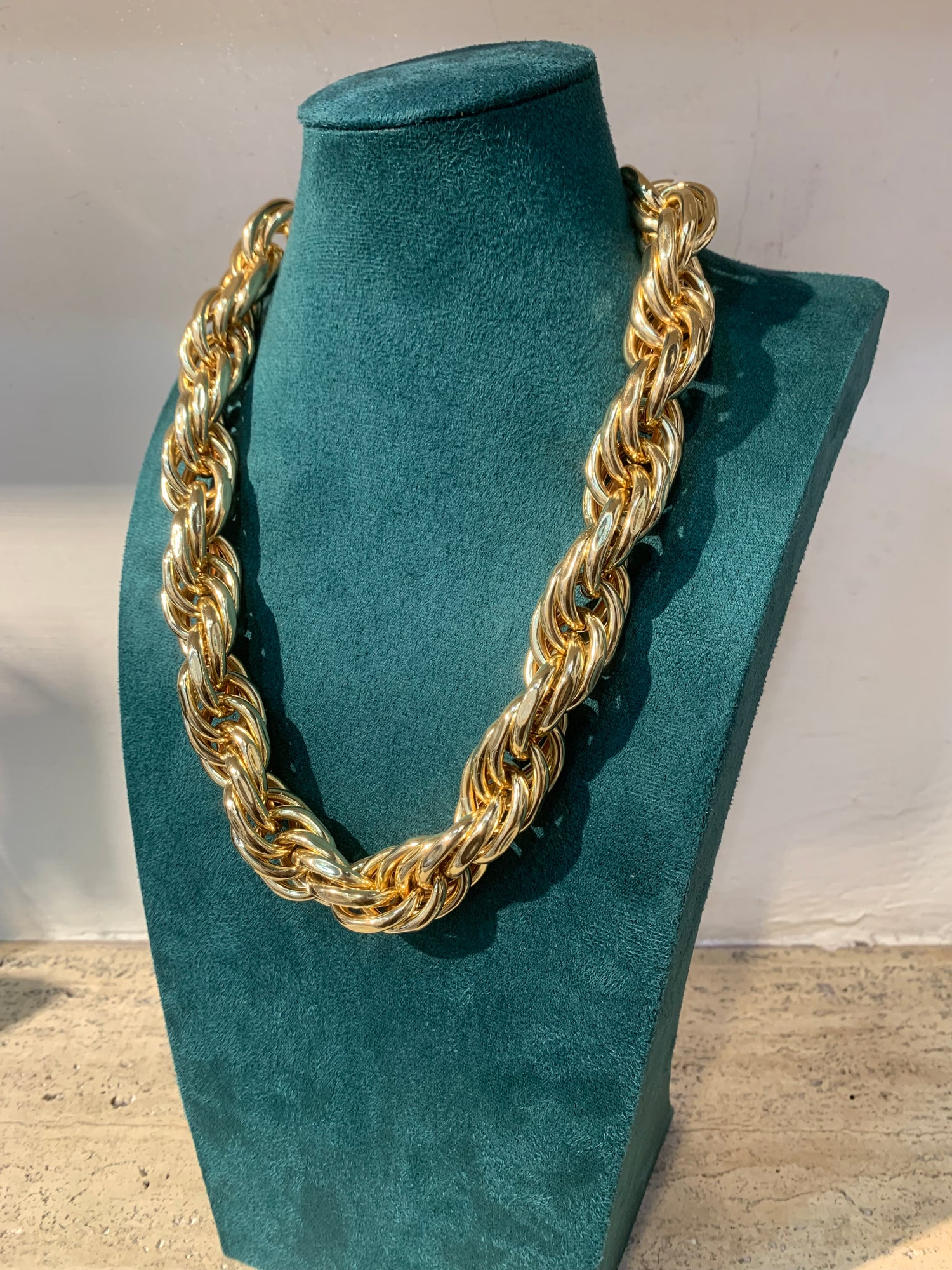 Collana Intrecciata Super Bombata