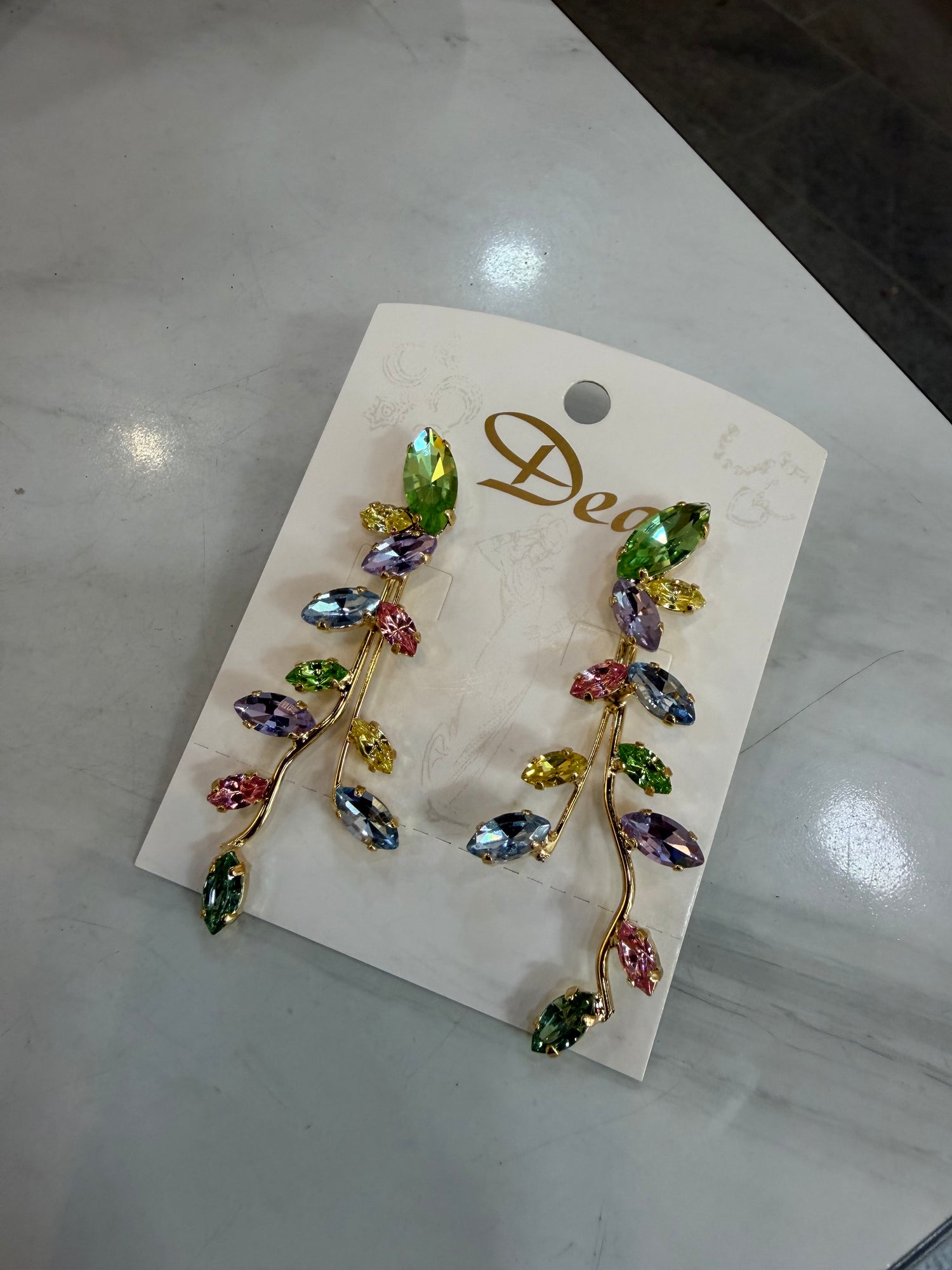 Orecchini multicolor