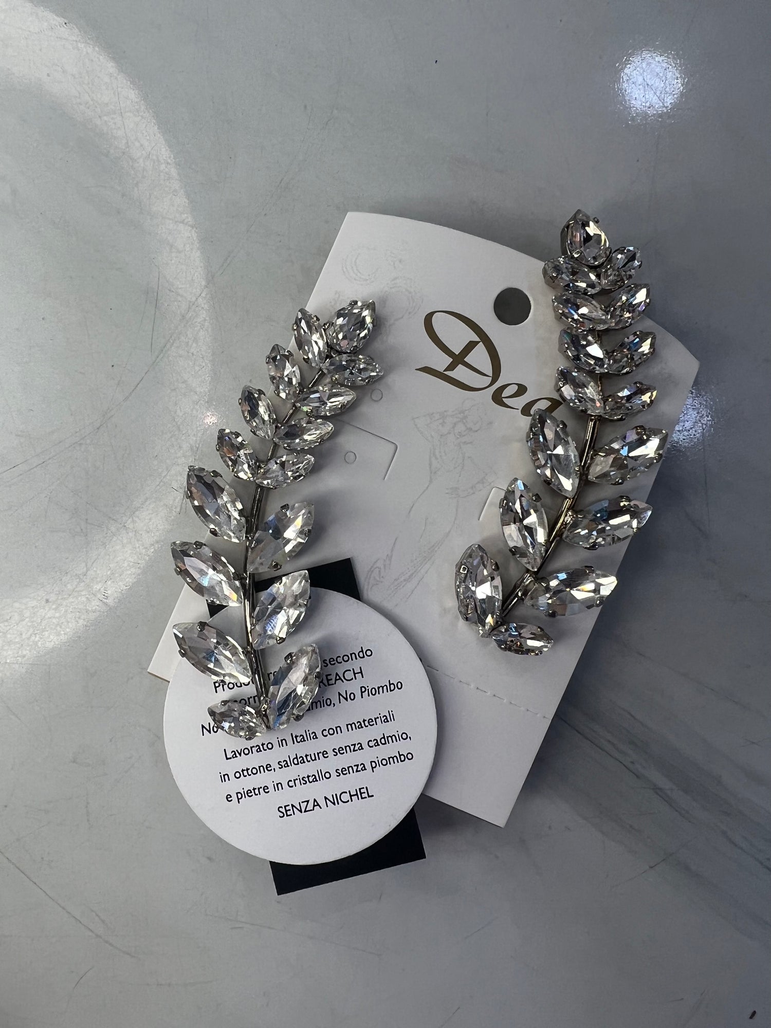 Orecchini/Earcuff Bay Leaf
