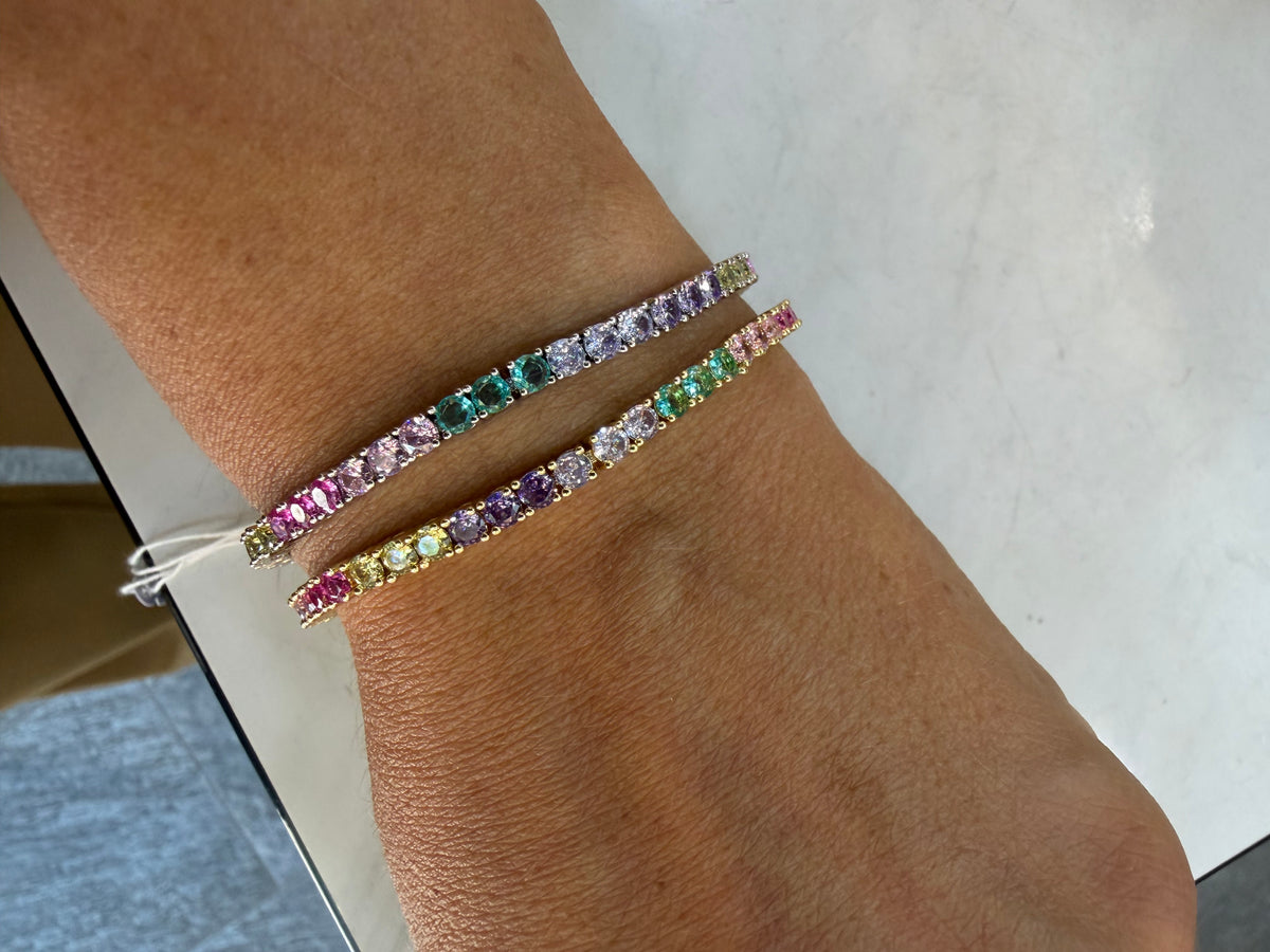Bracciale Tennis Rainbow