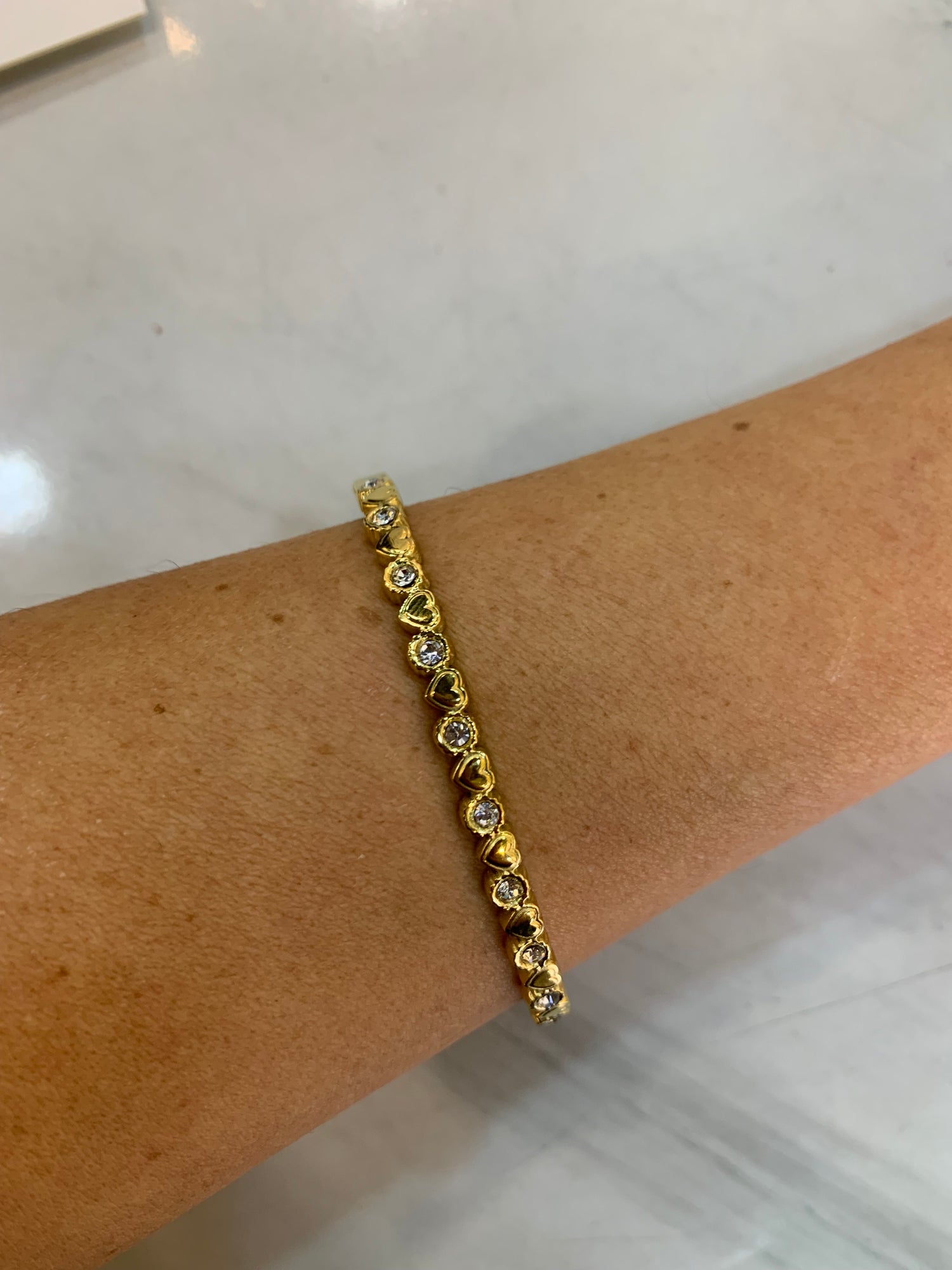 Bracciale Manetta Cuoricini