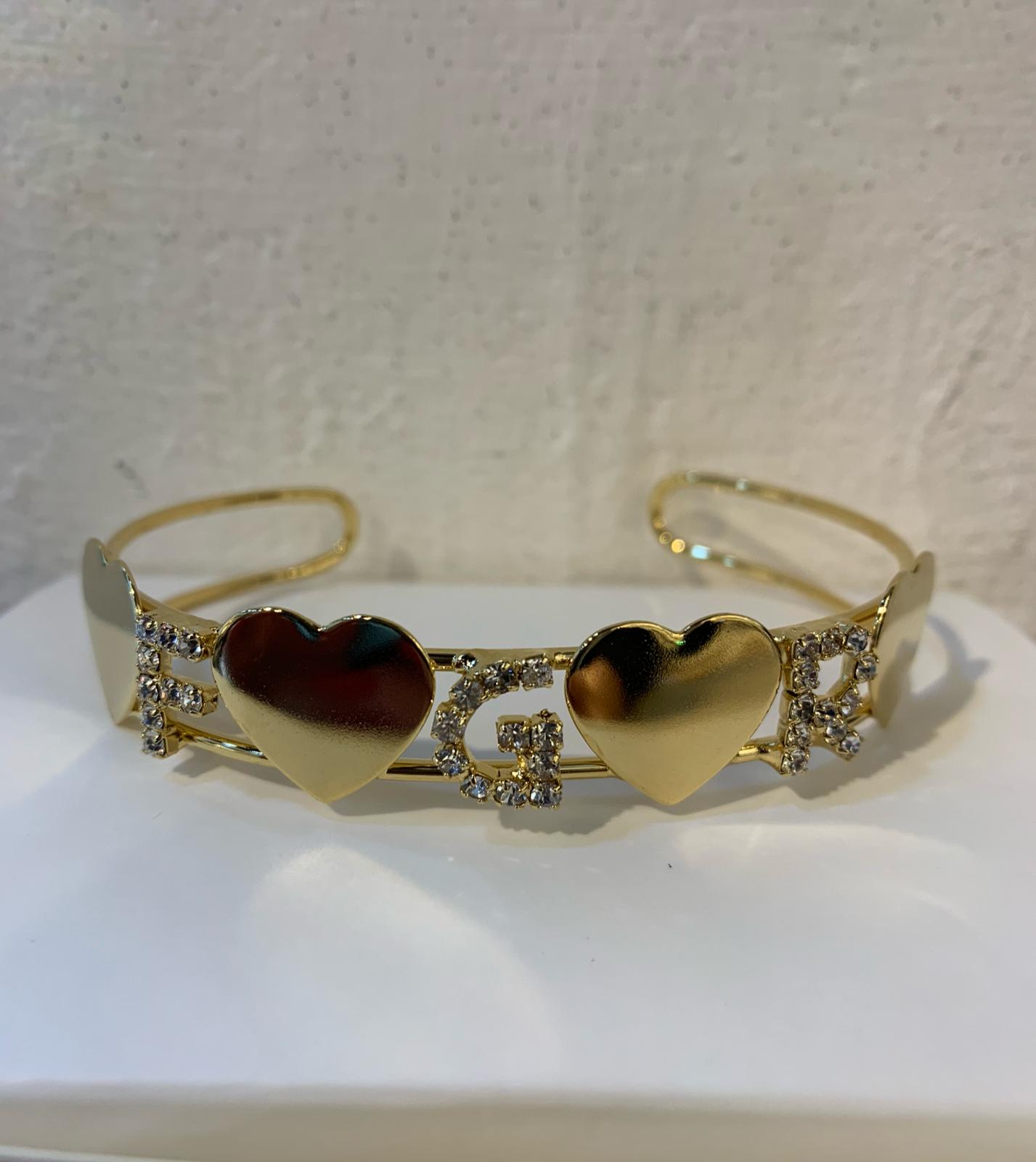 Bracciale con iniziali