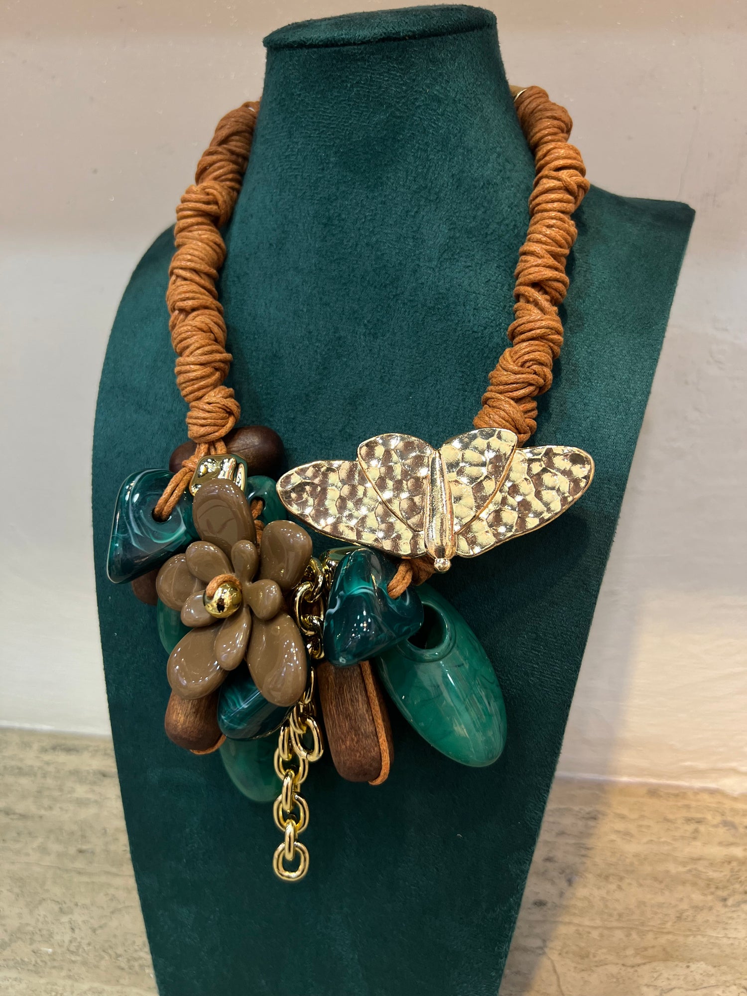 Collana con Charm Butterfly