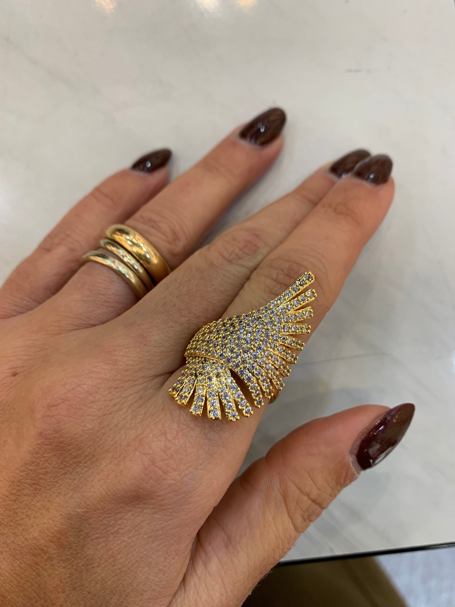 Anello Angel Zirconato