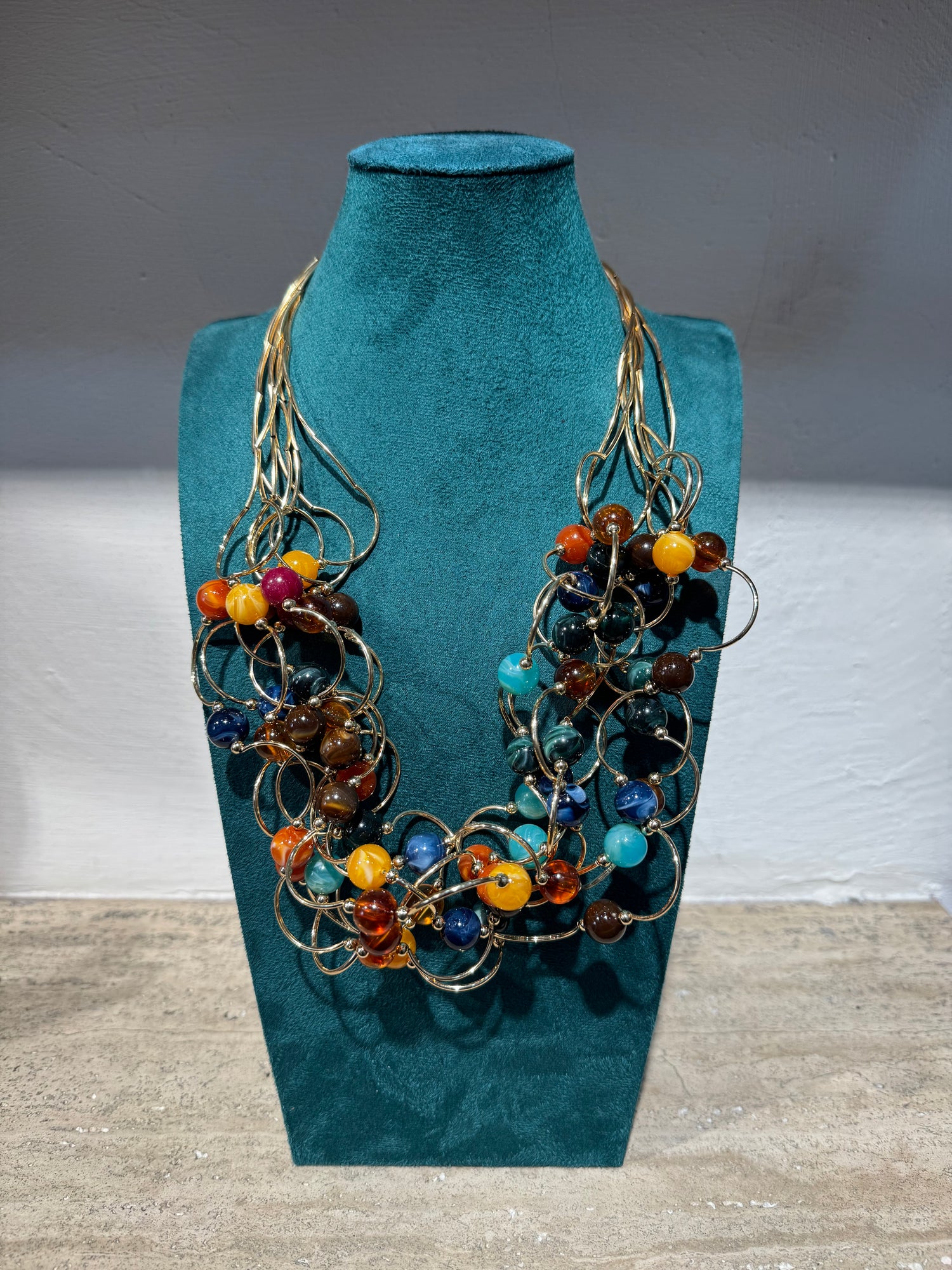 Collana Multigiro Design Artistico