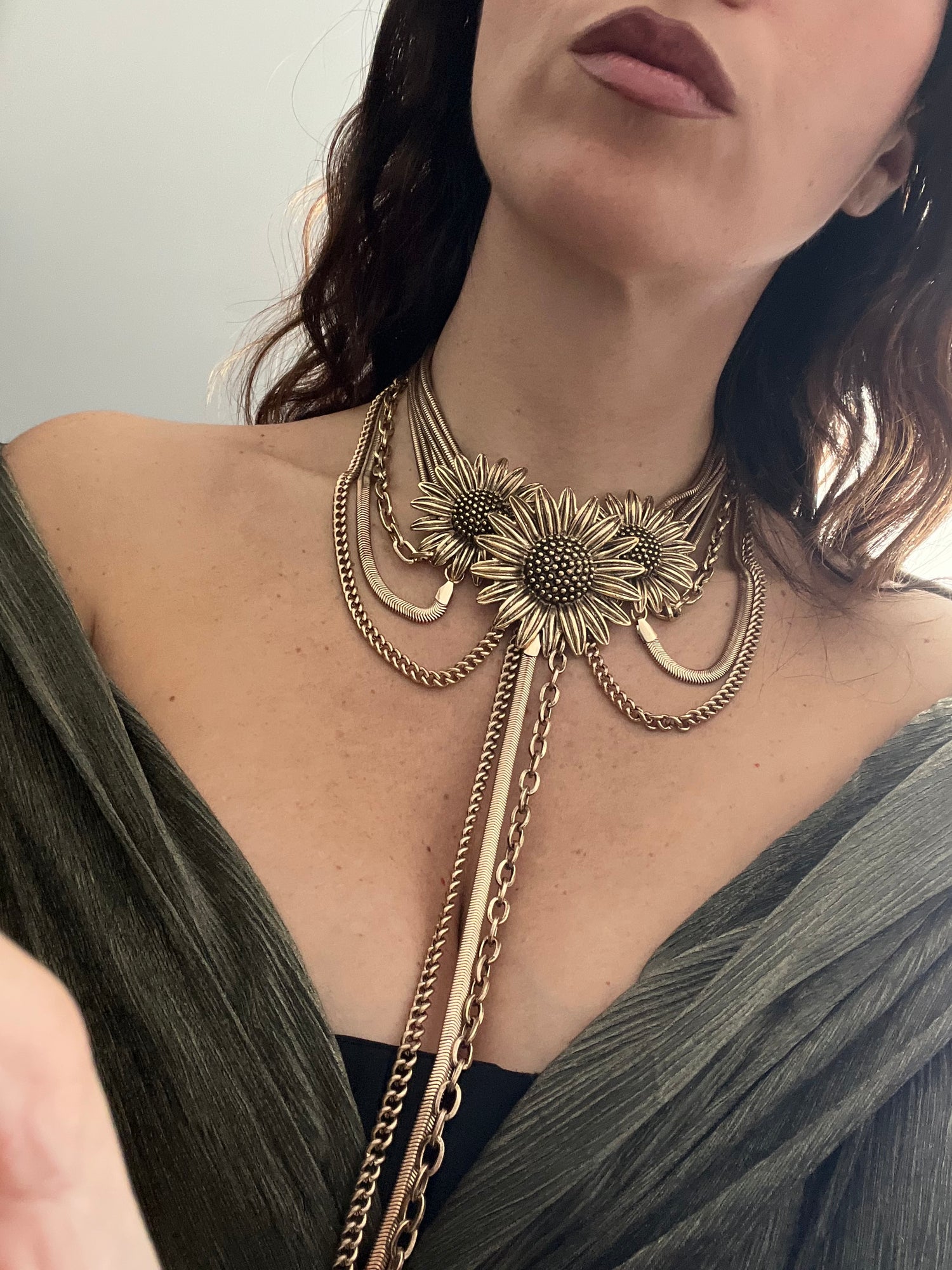 Collana Girasoli