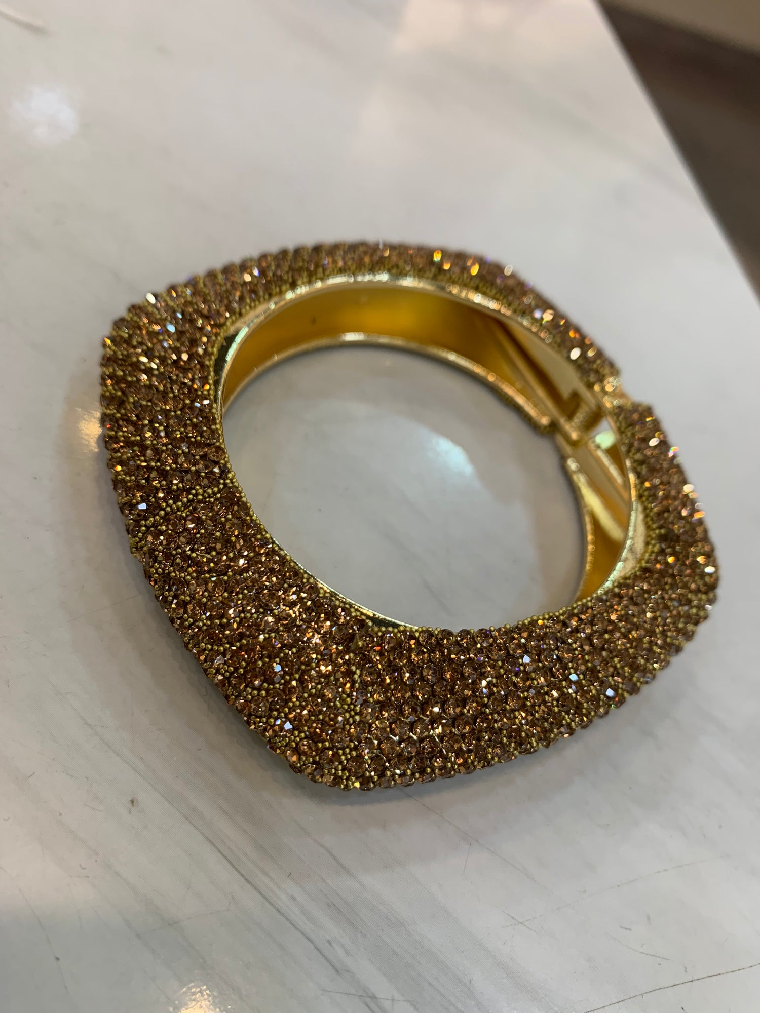 Bracciale Rigido Strass