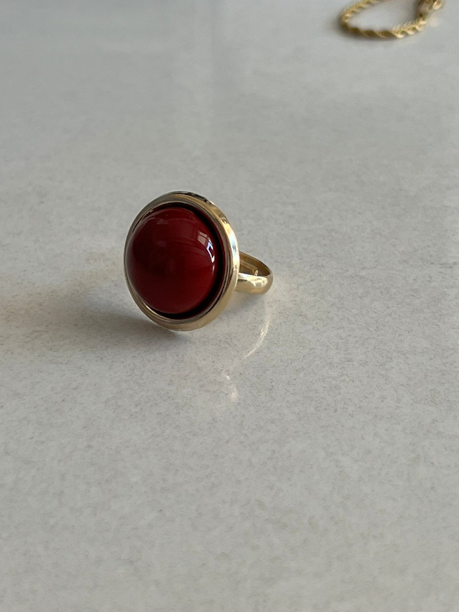 Anello Greta tondo