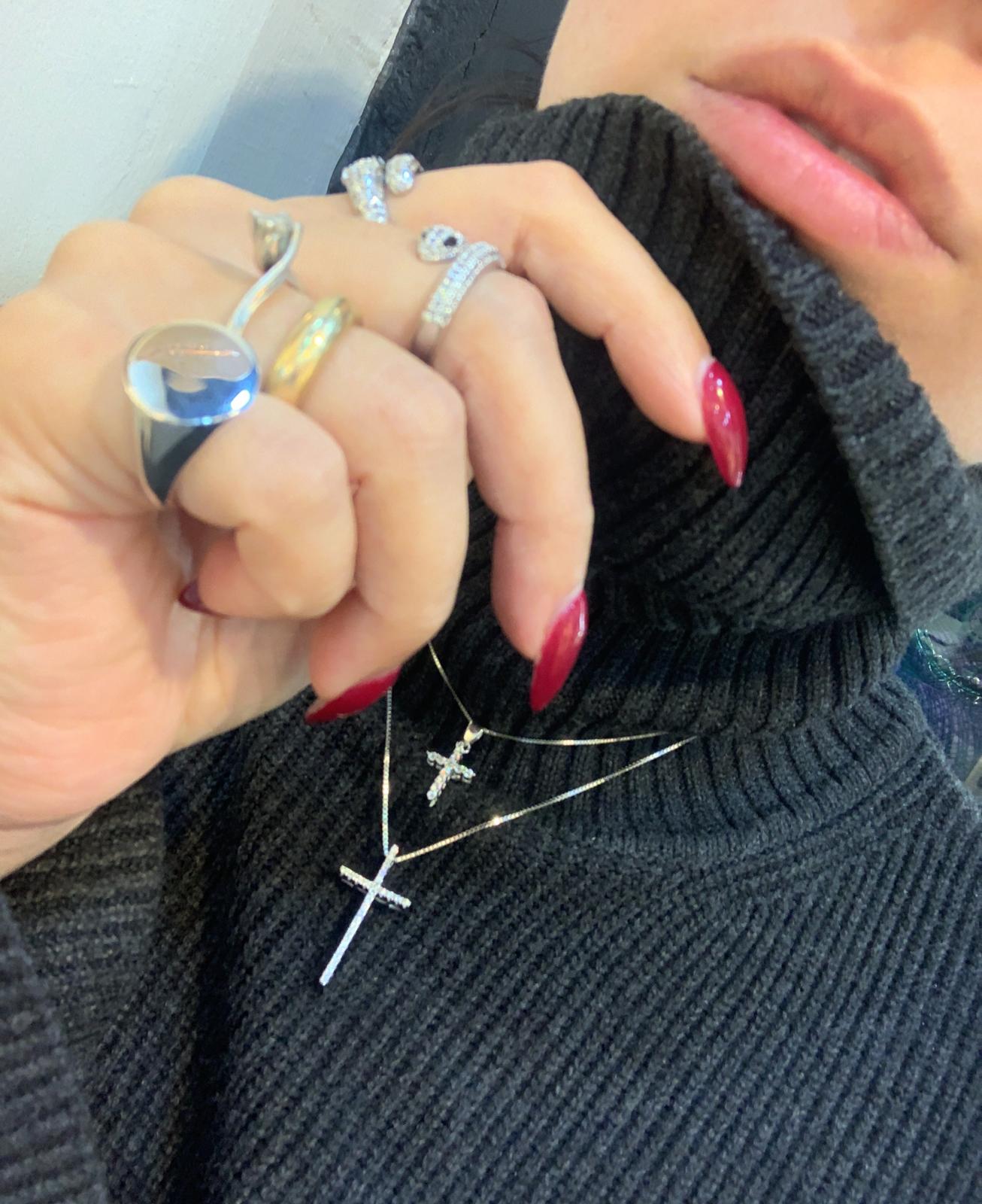 Cross Selection Necklace
