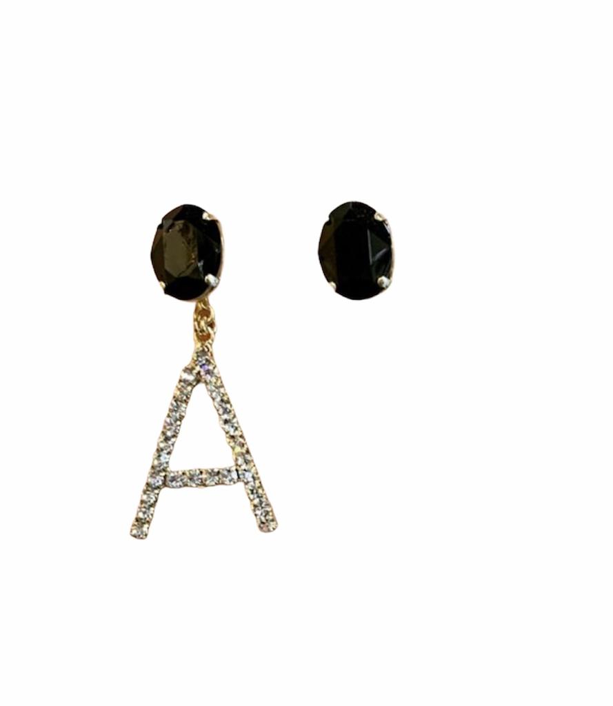 Earrings Letter