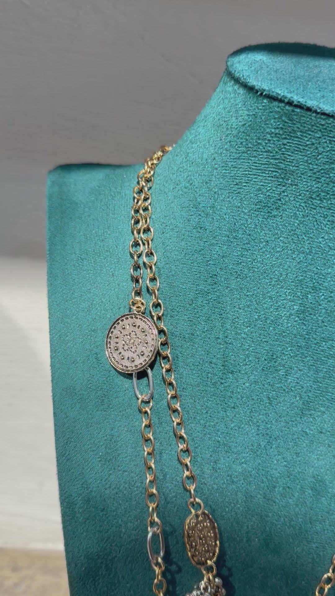 Set di 2 Collane con cuore